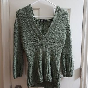 **Hooded Knit Sweater**